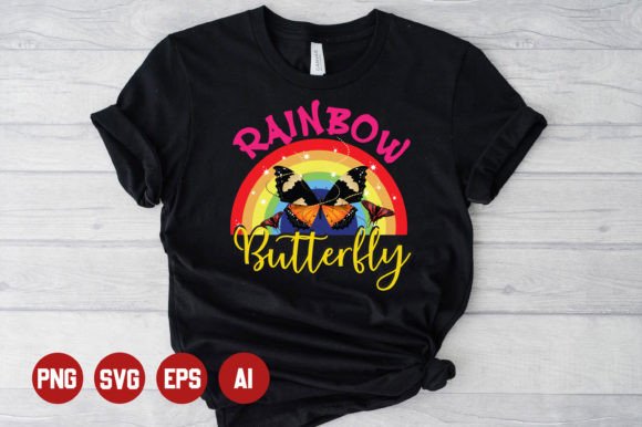 Butterfly T-shirt Design -8: Graphics & Print Templates Review