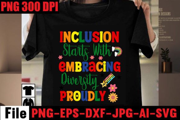 Inclusion Starts with Embracing Diversit Graphics