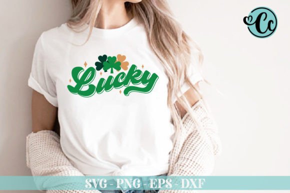 Lucky Shirt Svg, Irish Svg, Shamrock Svg Graphics