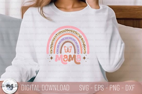 Mama Rainbow - Mother's Day SVG