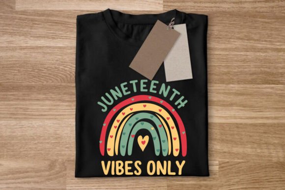 Rainbow Juneteenth Tshirt: Graphics and Crafts for Impact