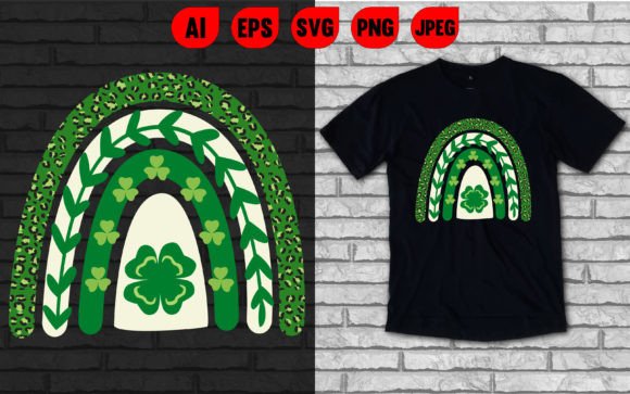 Rainbow St. Patrick s Day T Shirt