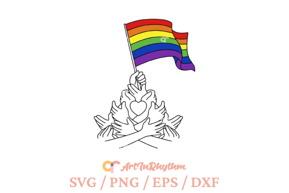 Review: Rainbow Flag Svg, Pride Day, LGBTQ Svg